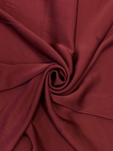 Satyna Moda Jedwabna - krwistoczerwony