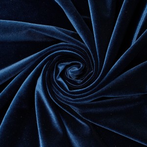 Kuba Welur - granatowy