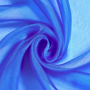 Organza Krystalicza - chabrowy 