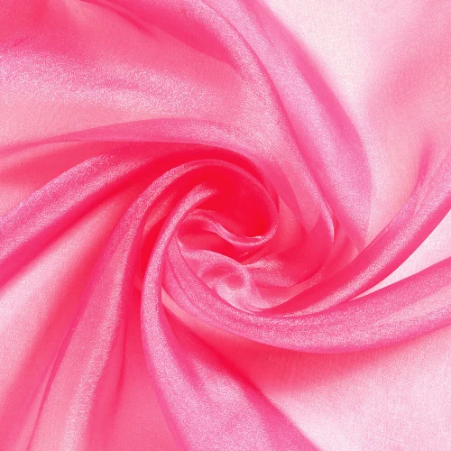 Organza Krystalicza - rubinowy 