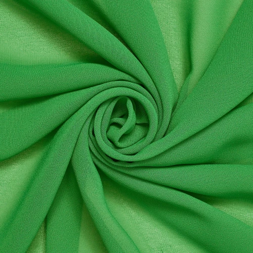 Szyfon gładki - zielony 