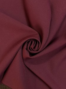 Gabardyna ciemne bordo