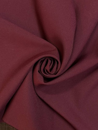Gabardyna ciemne bordo